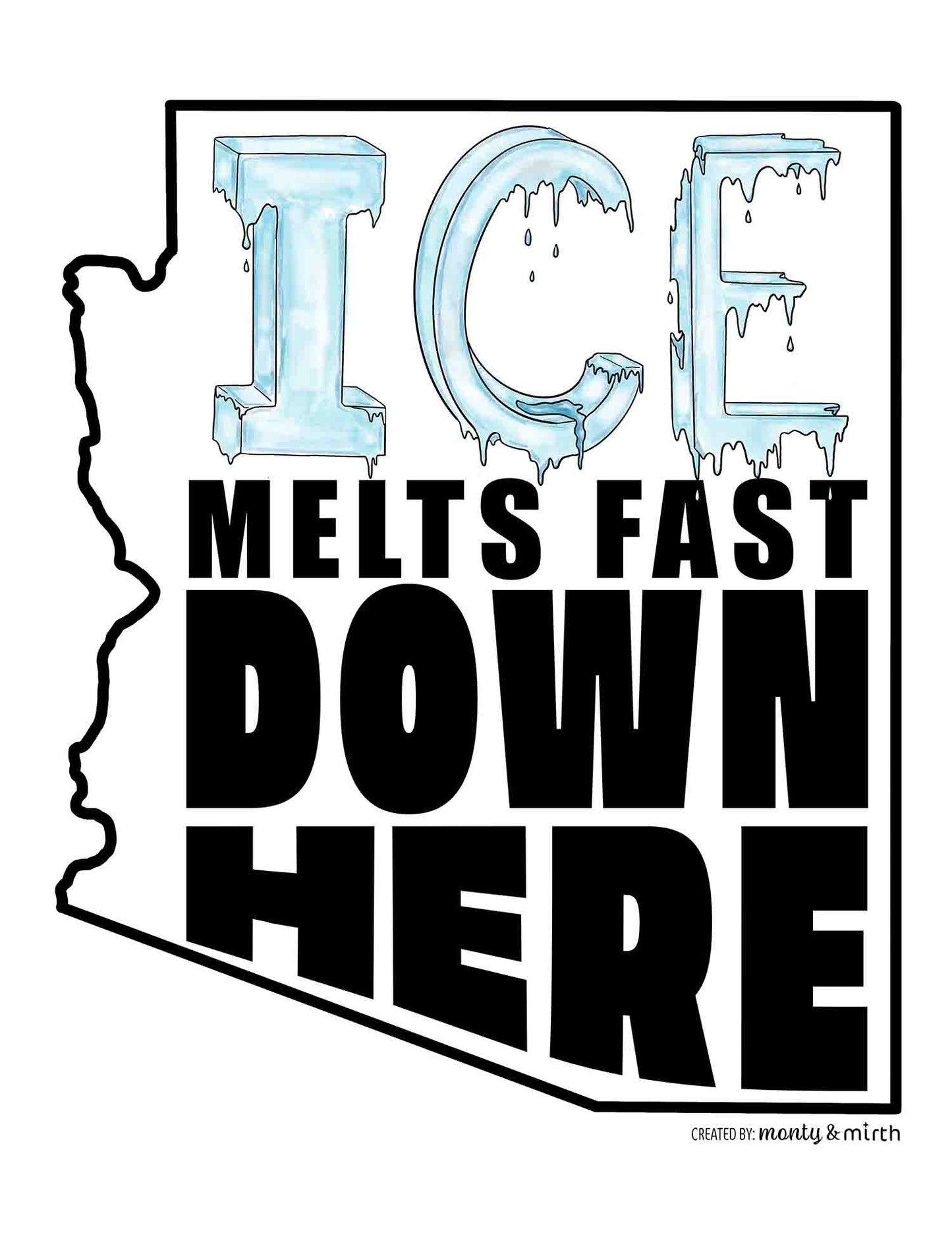 ICE Melts Fast Down Here - Arizona
