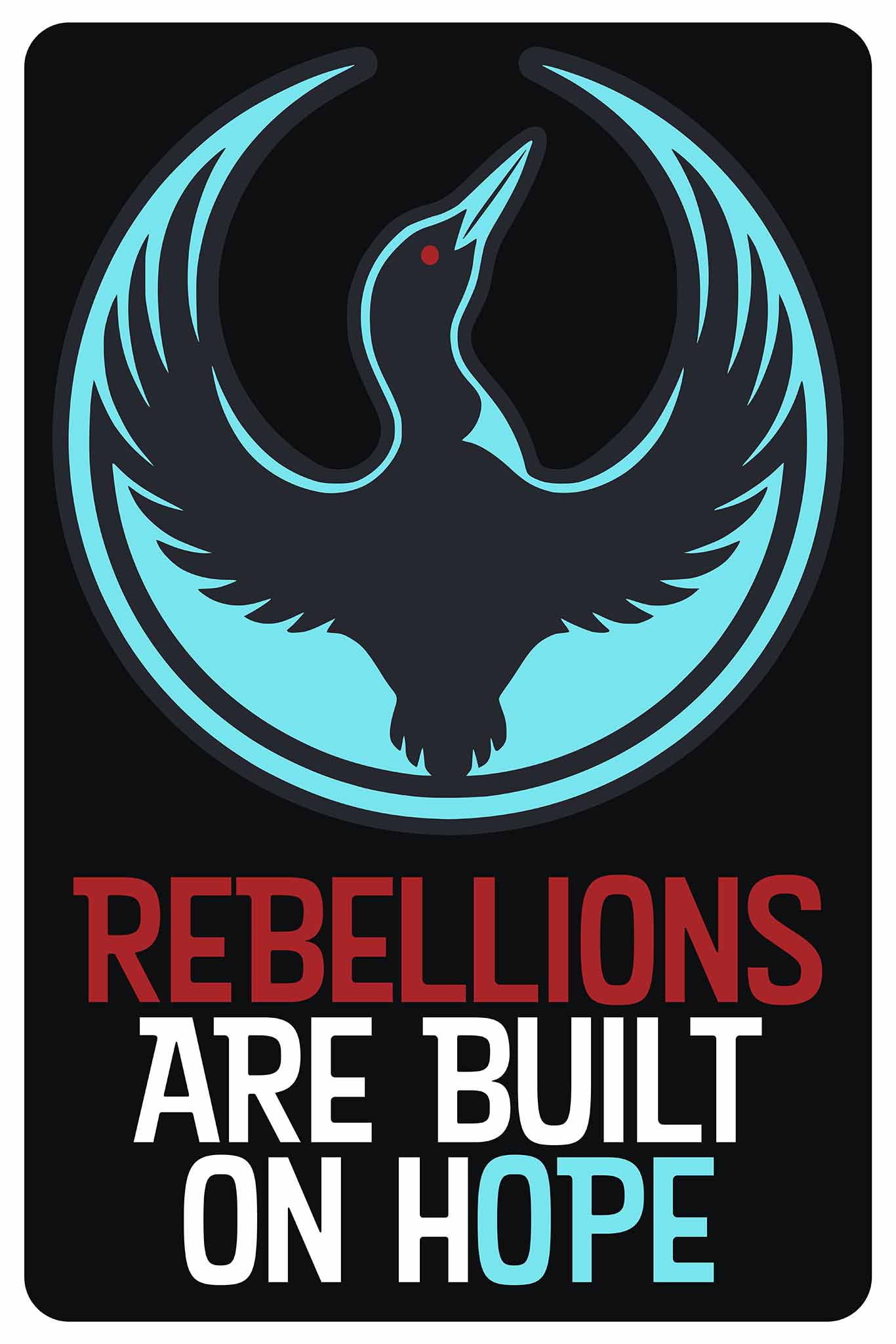 Minnesota Rebel Loon Protest Sign